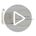 RYB HOME 100% Blackout Curtains for Small Window, Linen Textured Blend Insulating Privacy French Door Curtains Tie Up Shades for Kitchen Storage Cabinet Basement, W 12 x L 40, Light Grey, 1 Panel
