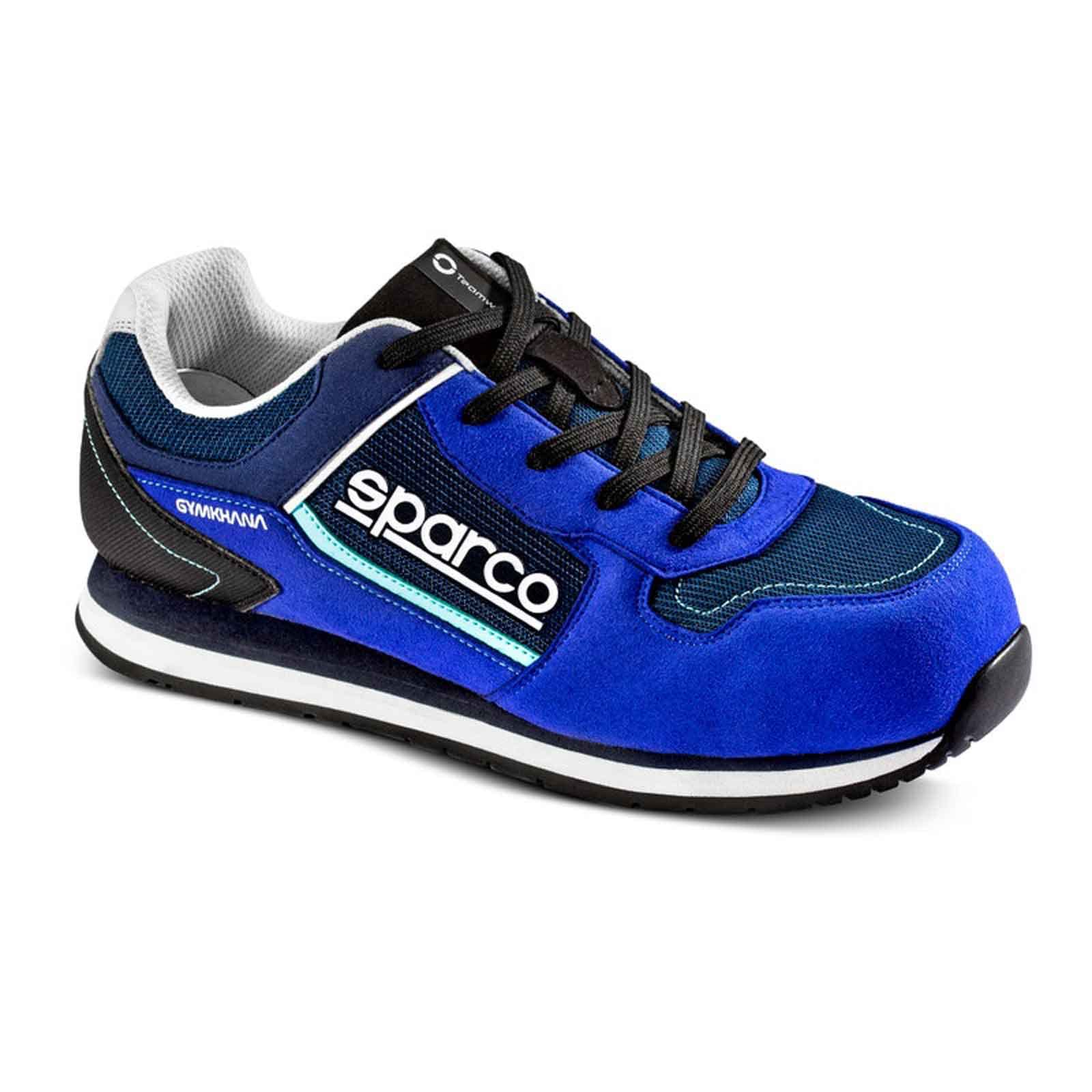 Sparco Gymkhana S1p SRC, Zapatos de Seguridad de Trabajo, Turquesa, 37 EU