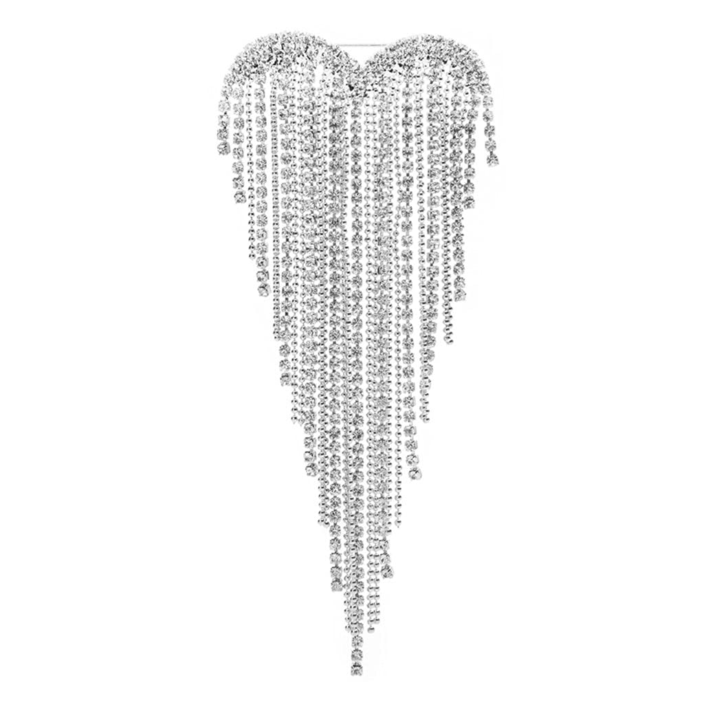 Bijoux brooch épingles haut de gamme avec finition franges