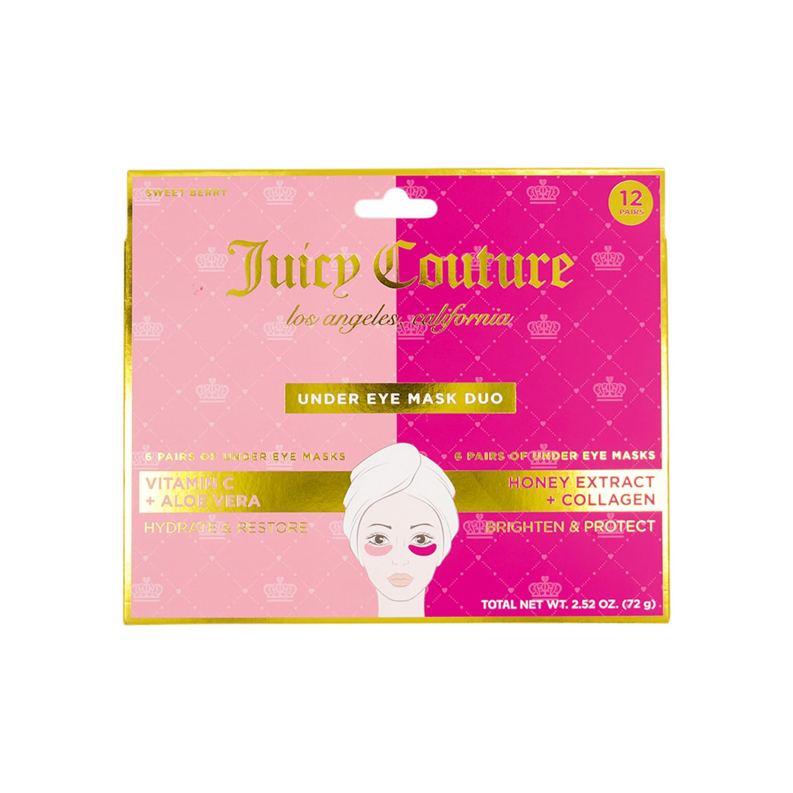 Amazon.com : Juicy Couture Hydrogel Undereye Mask Duo, 6 Vitamin C