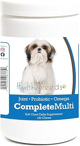 Healthy Breeds Shih Tzu All in One Multivitamínico Soft Chew 120 unidades