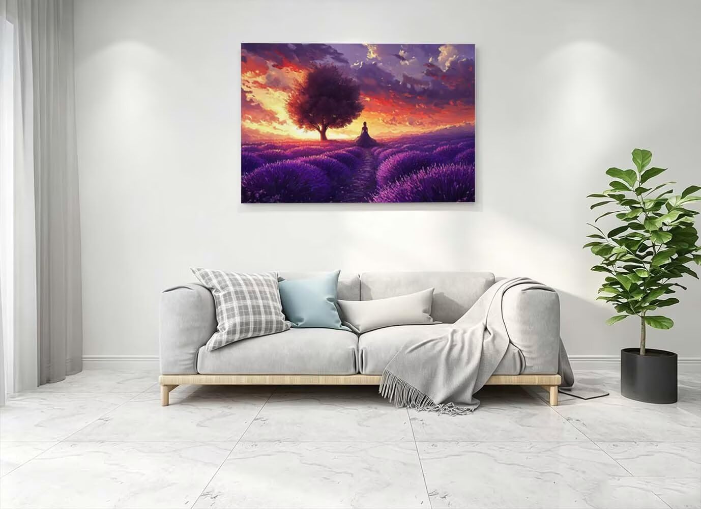 (2 Pack) Sky Diamond Painting Adult Kit For 110x80cm L-3067