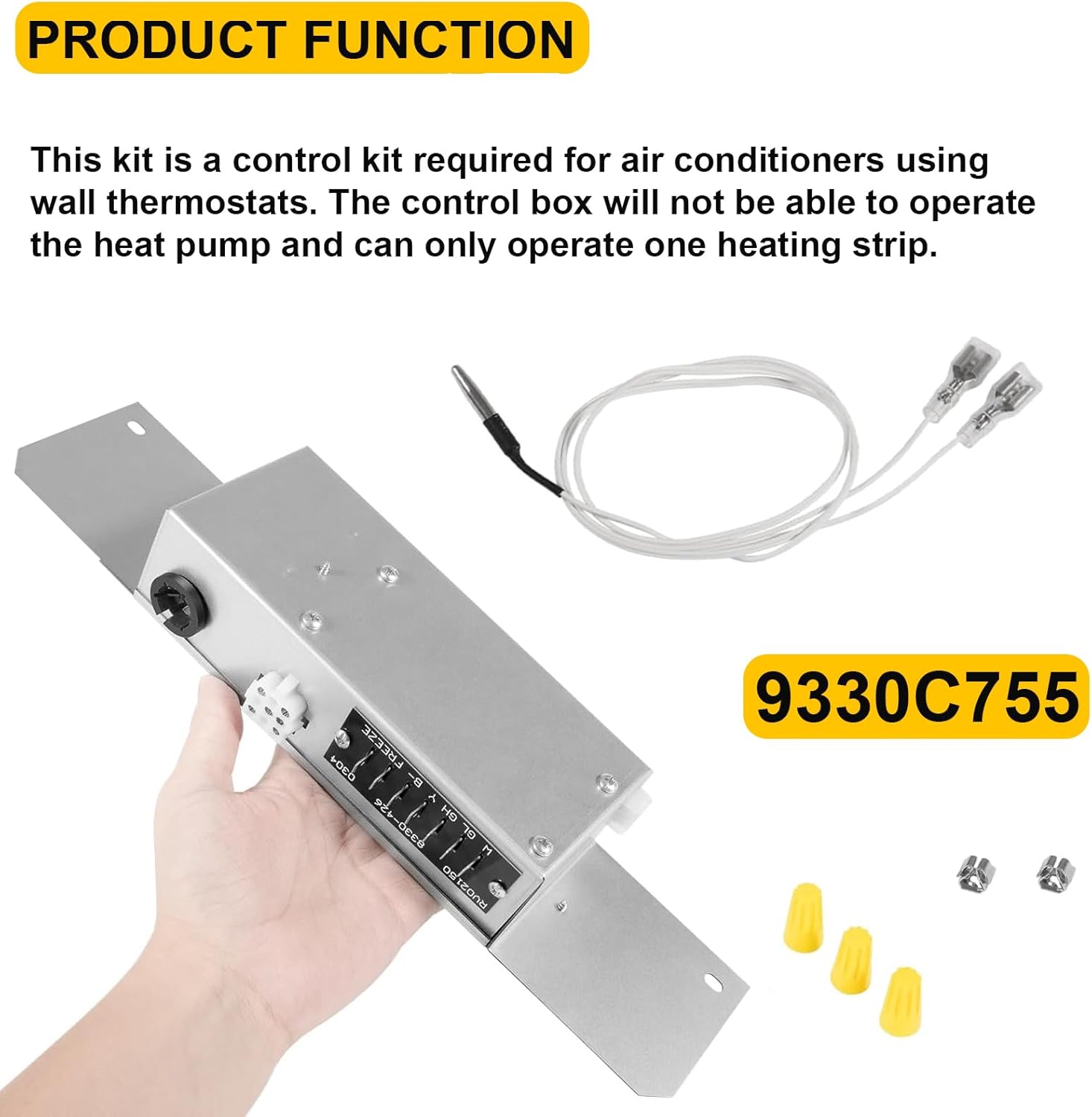 9330C755 AC Cool Control Box Assembly Kit Replace for Coleman Mach 15 RV Air Conditioners