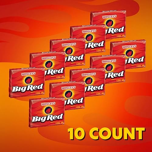 Miniatura 3 de Wrigleys Big Red paquete de 10