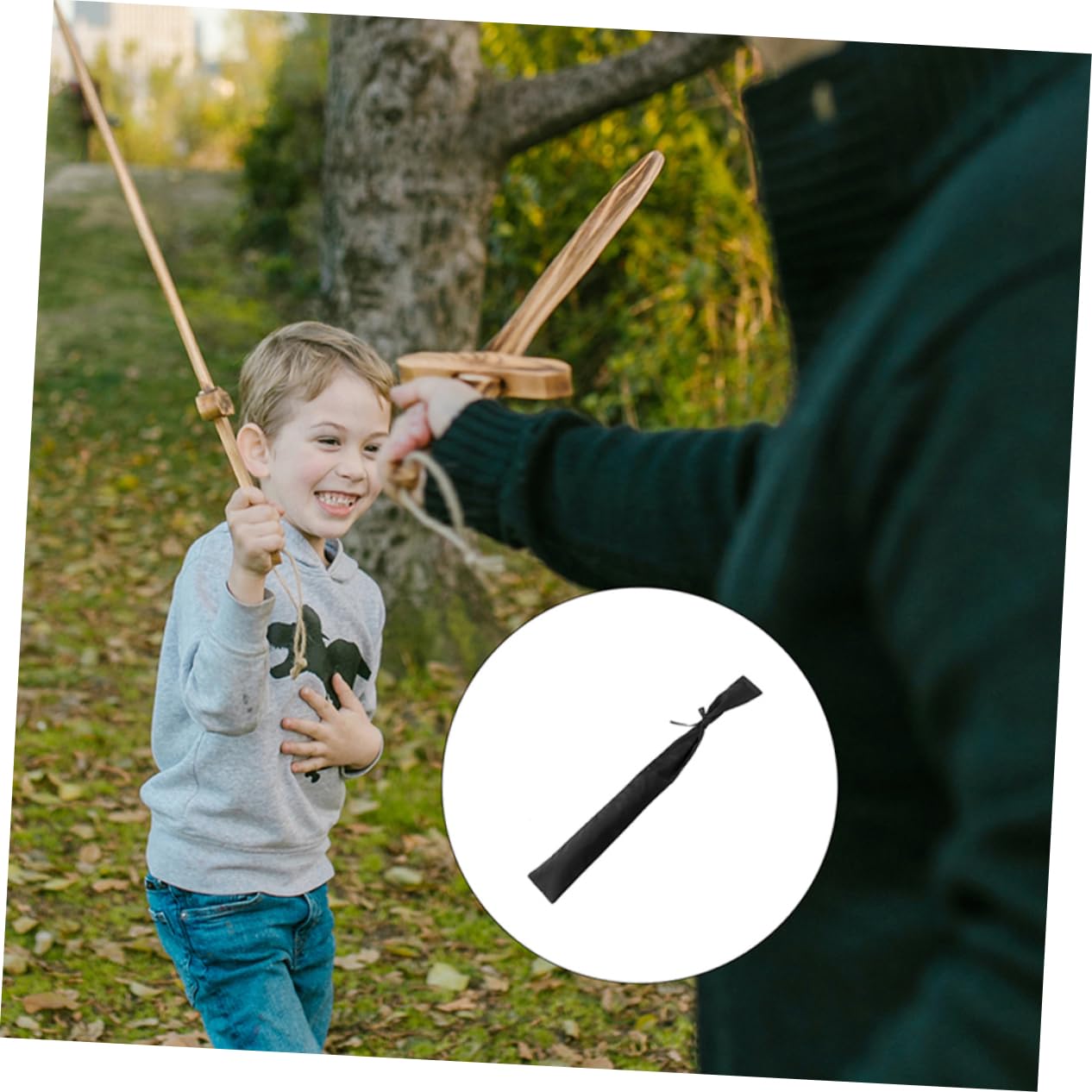 Garneck Sword Protection Cover Sword Holder Storage Bag Black Cotton