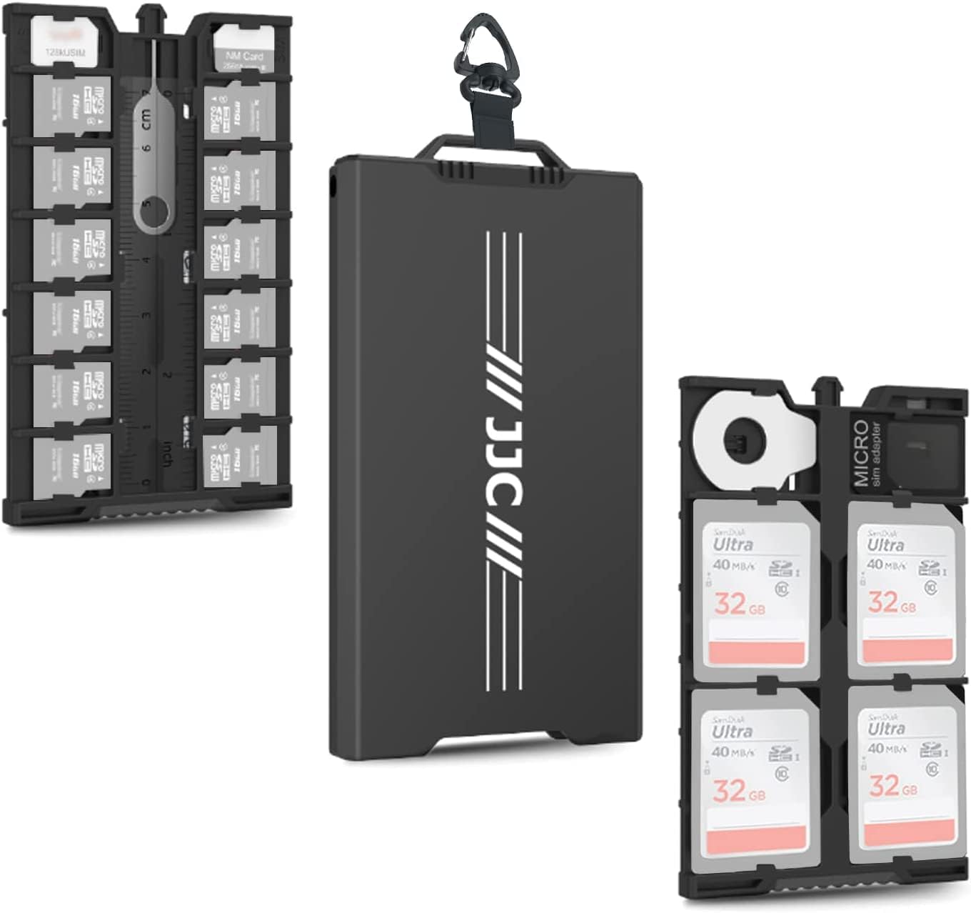 Protezione Schede Memoria Custodia Protettiva Per Schede Micro SD E SD - Organizer Scatolina, Hamado, Nuova Aperta Mai Usata Custodia Organizzatore SD - Foto 5