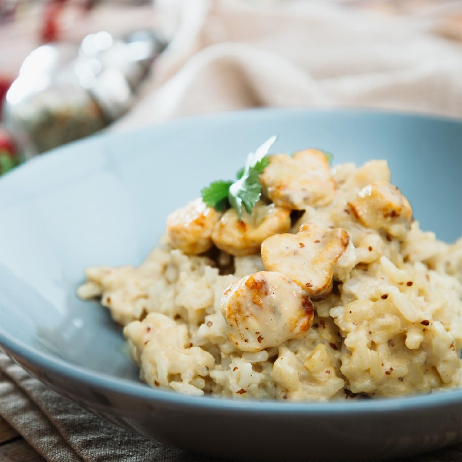 BIOASIA Arroz Shirataki hecho con harina de konjac ecológica, bajo en calorías, sin azúcar, grasa ni gluten, 1 x 270 g