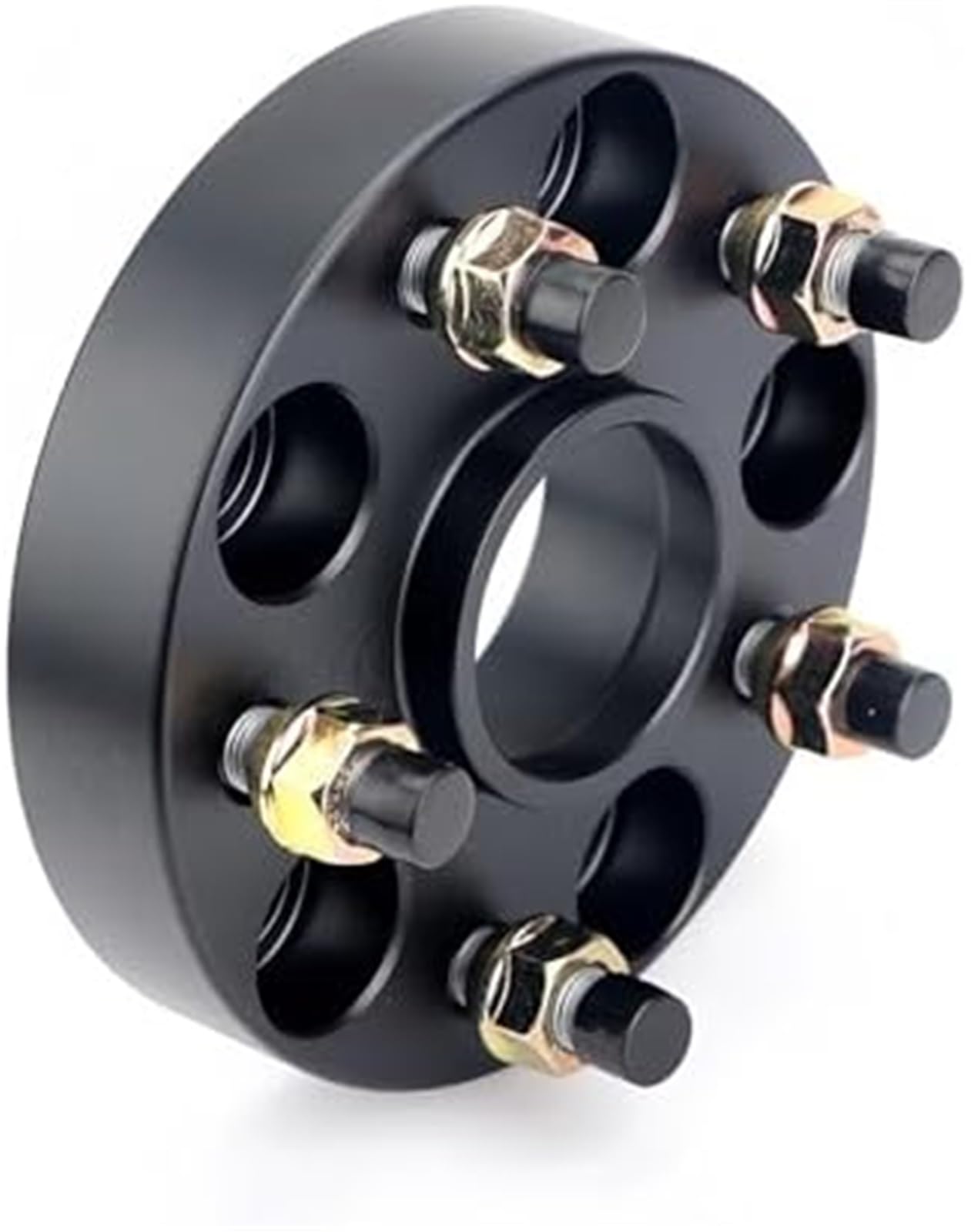 Dystans koła zawieszenia Adaptery dla kół 2 sztuki Pcd 5X114,3 Cb 67,1 Mm Adapter dystansowy 5 kombinezon z końcówkami Hyundai, uniwersalnego samochodu(BLACK 2PCS 15mm Black)