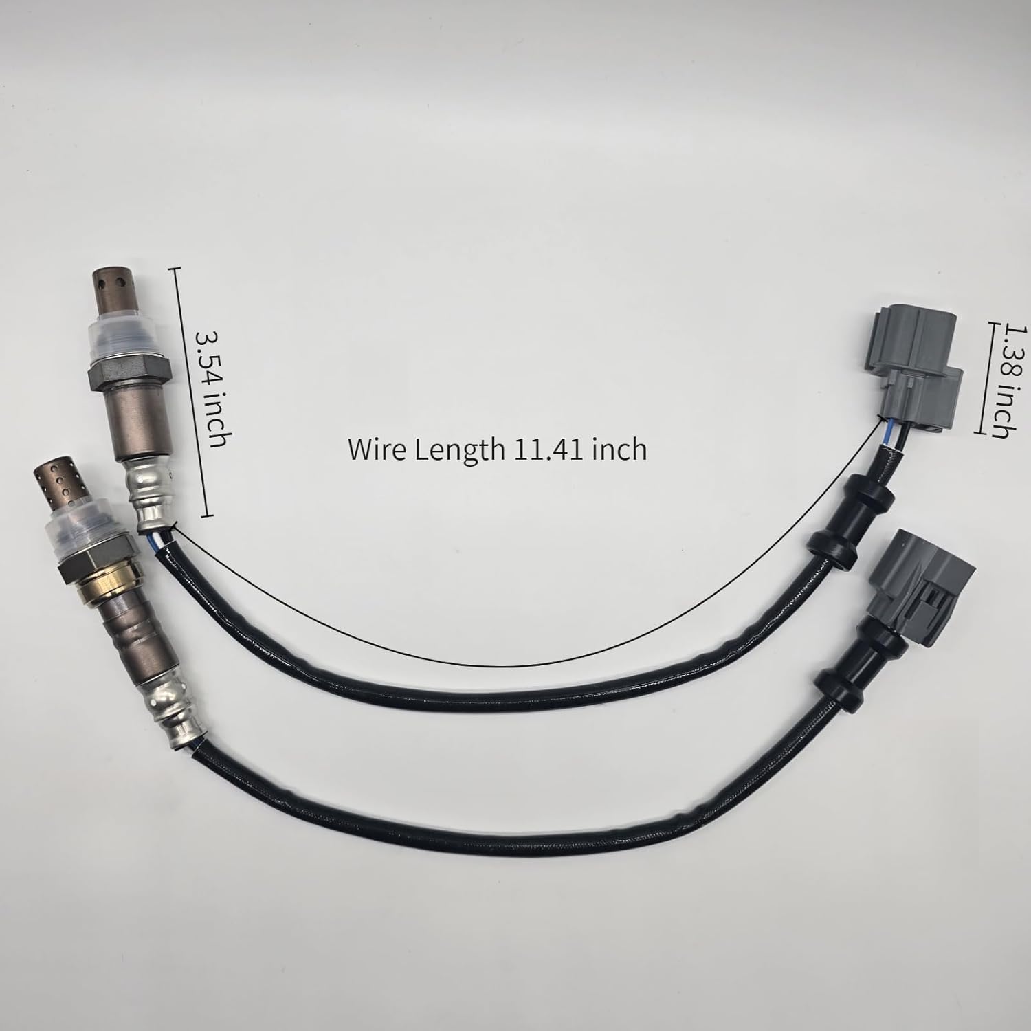 2PCS Oxygen Sensor Compatible with CRV CR-V L4-2.4L 2005-2006 Upstream and Downstream, OE# 250-241123, 250-54046