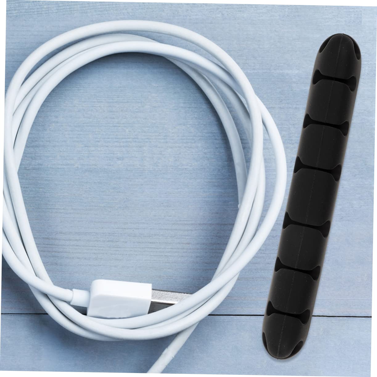 UKCOCO 12stücke Kabelhalter Mit Löchern Selbstklebende Desktop Kabelorganisation Für Sauberes Kabelmanagement Im Büro Auto Und Zuhause Praktischer Draht-organizer Zur Stabilisierung
