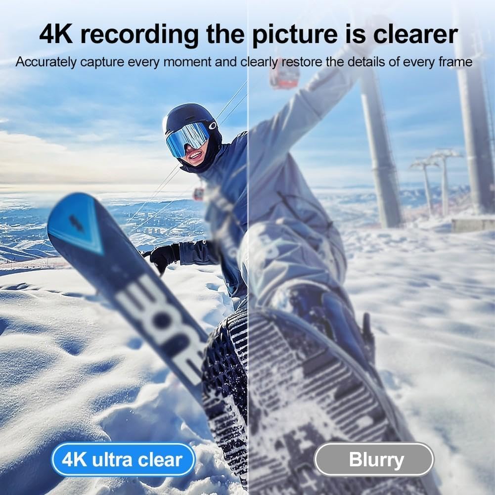 Appareil photo en ABS 5,8 cm pour un design ultra portable Corps ABS Blanc