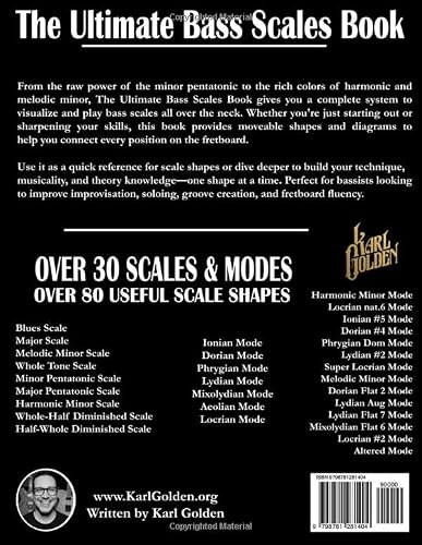 The Ultimate Bass Scales Book: A must have for every bass player! (The Ultimate Bass Books)