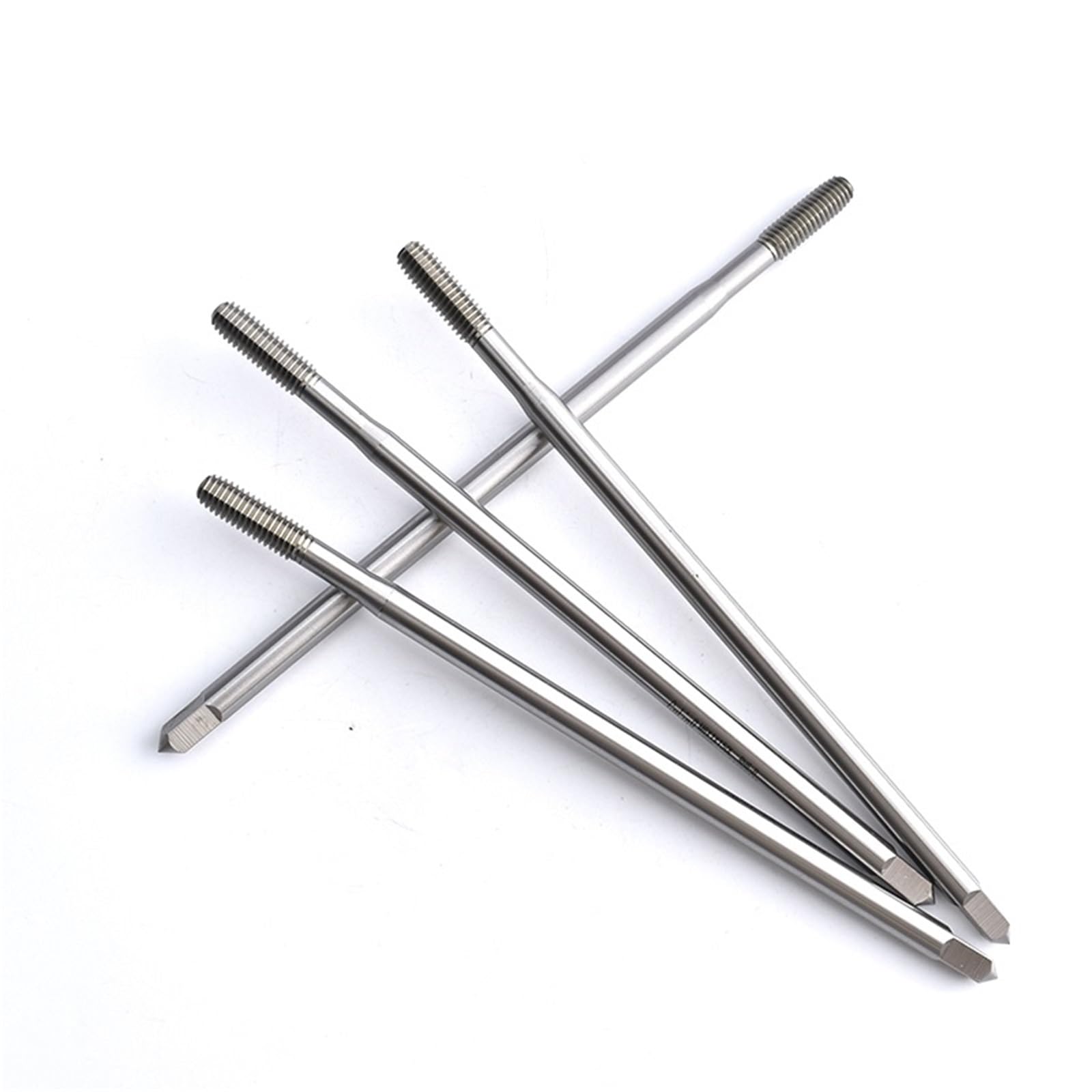 Zngdaynr Ticn Coating 1Pc Hsse-M42 Jis Standard Long Shank 80L 100L 120L 150L Roll Forming Tap M1.6 M2 M3-M5 M6 M8 Machine Screw Thread Taps(,M8x1.25x150l)