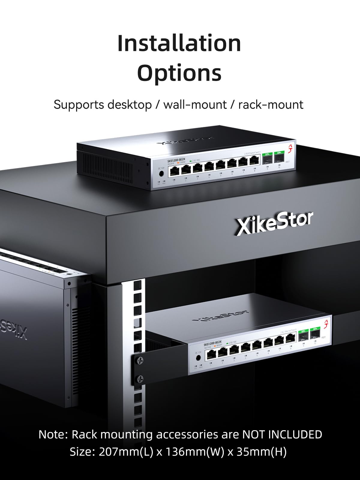 Amazon.co.jp: XikeStor 2.5gbps スイッチングハブ 9ポート（ 2.5G