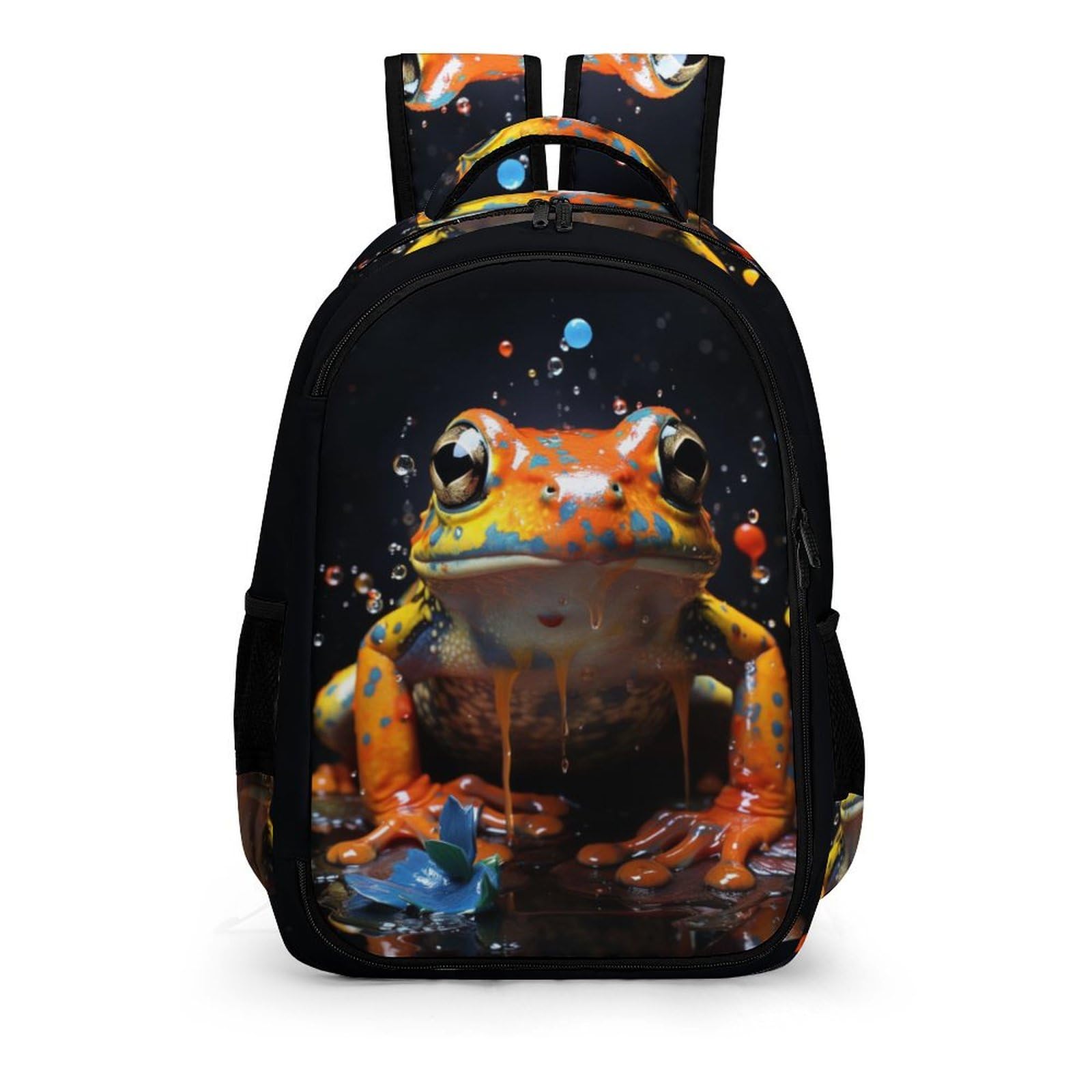 Tpisli Girls Style-8-5 Backpack, Cute Kids Backpack Frog Children Toddler School Bag Rucksack Bookbag For Kindergarten With Frog