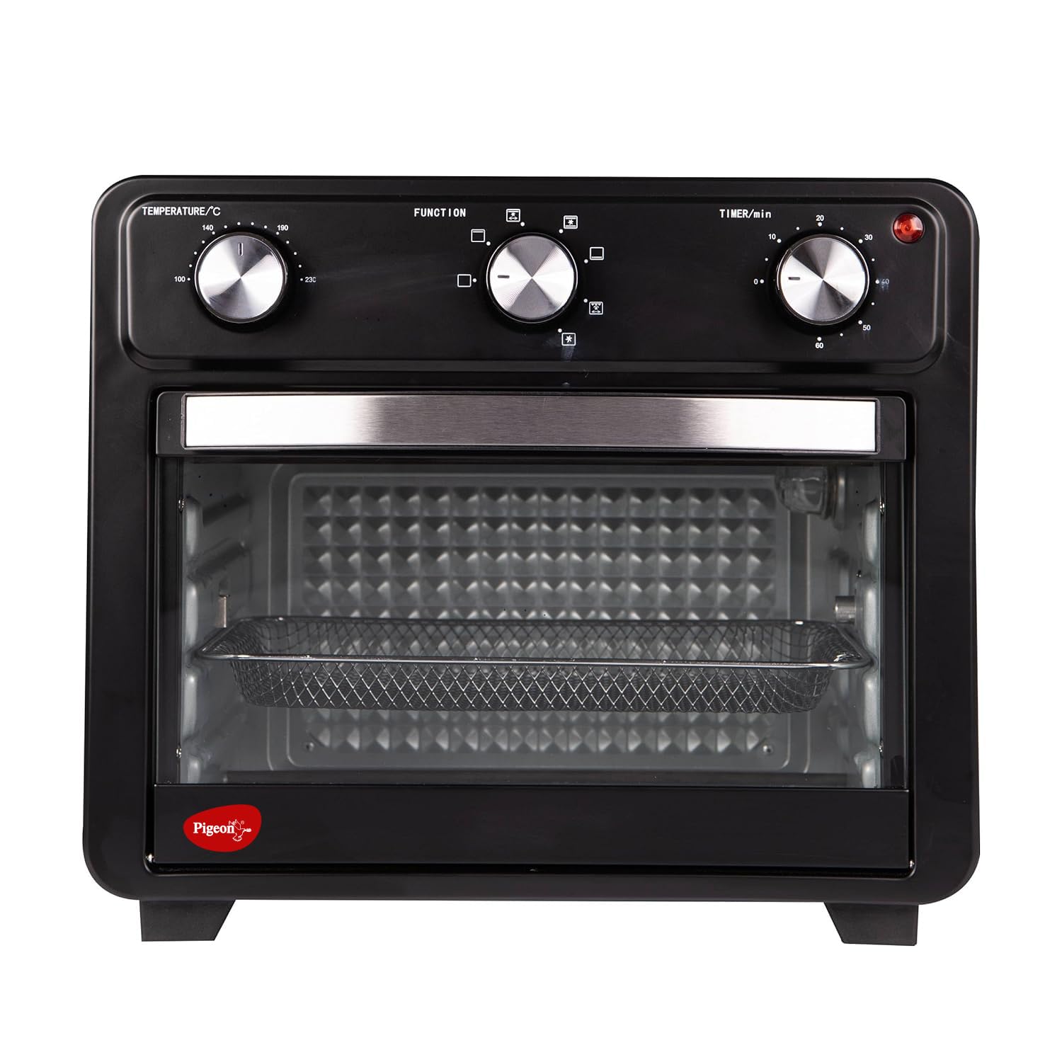 See full amazon price history chart for Pigeon by Stovekraft Air Fryer Oven 25L | 2-in-1 Appliance (OTG + Airfryer) | 1400 Watts | Air Fry, Bake, Broil, Toast, Defrost (Black) | Without Rotisserie Pigeon by Stovekraft Air Fryer Oven 25L | 2-in-1 Appliance (OTG + Airfryer) | 1400 Watts | Air Fry, Bake, Broil, Toast, Defrost (Black) | Without Rotisserie (B0CJRM16GP) Amazon Price History, Amazon Price Tracker