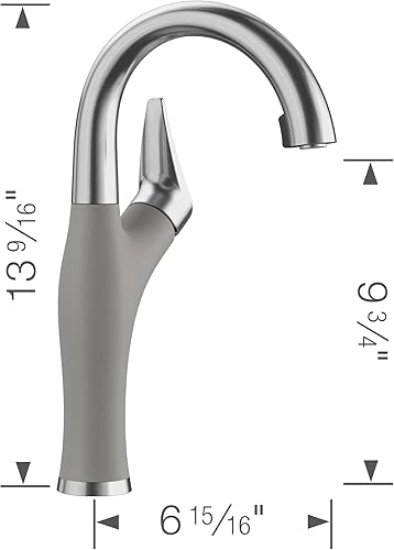 Vista 7 de BLANCO 526379 Artona - Grifo para bar/preparación, galleta