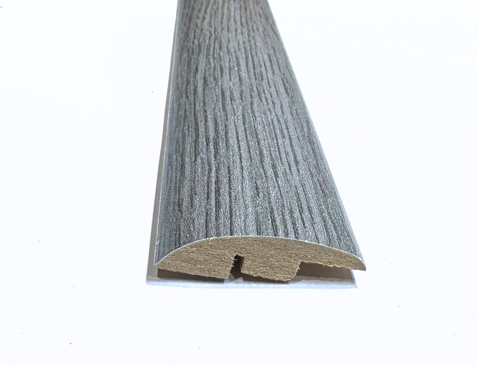 Texas Grey Oak Laminate & Wood Flooring Section Transition Bar MDF Threshold Strip Ramp Edge Profile Door Trim Moulding Oak (1, 900mm (2ft 9"))