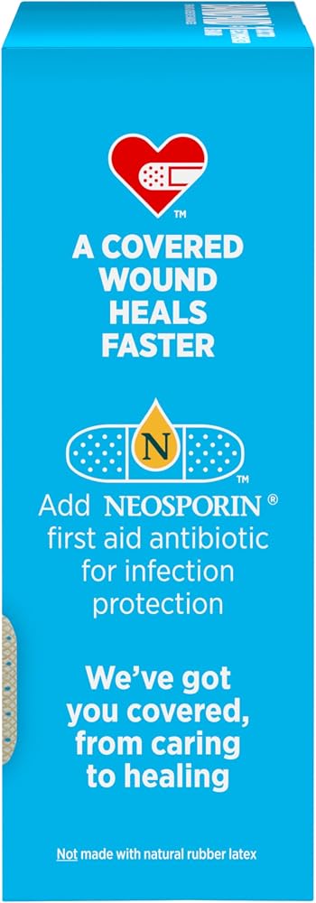 BAND-AID Brand Sheer Spots Adhesive Small Square Bandages, Sterile, Individually Wrapped Discreet First Aid & Wound Care for Minor Cuts & Scrapes, Quilt-Aid Comfort Pads, One Size, 50 ct