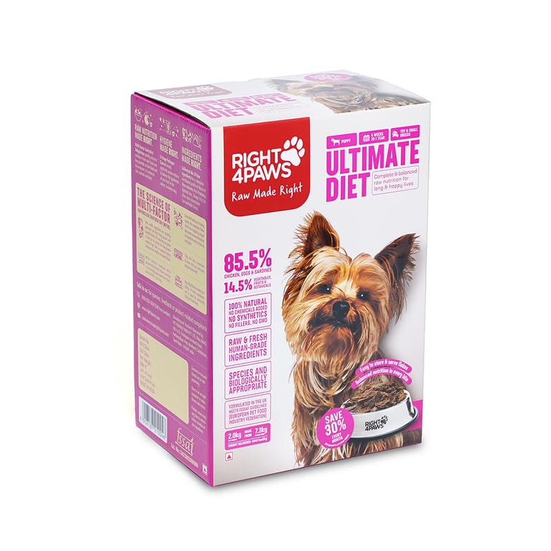 Image of Dry Dog Food for Complete Nutrition Diet for Toy & Small Puppy Breeds, High-Protein Growth Formula with Vitamins, Minerals, Immune Support & Healthy Digestion, Ideal Daily Meal for Puppies (4 kg)