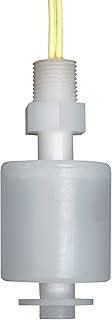 Madison M9000 Plastic Miniature Liquid Level Float Switch with Kynar Stem, 30 VA SPST, 1/8