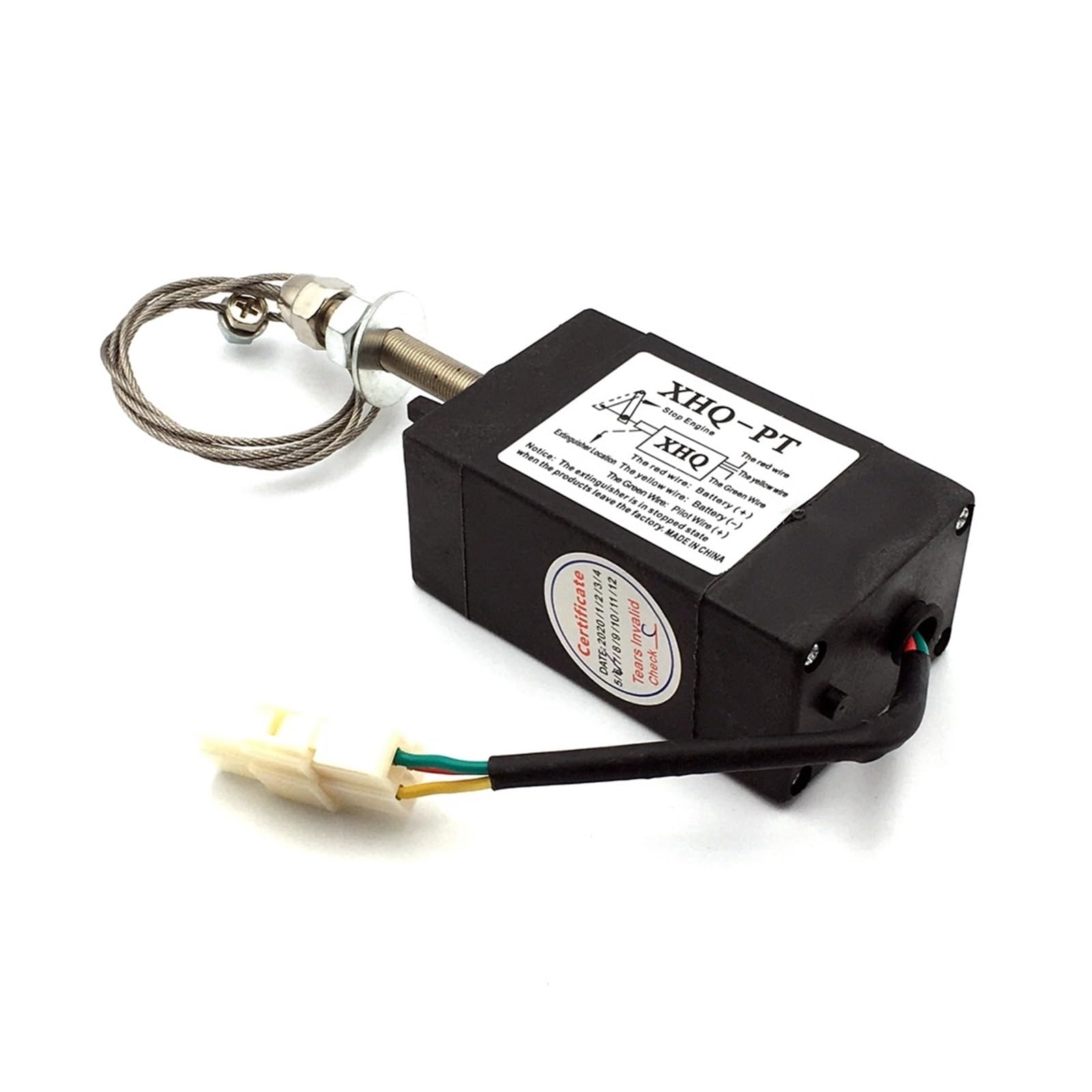 1pcs XHQ-PT 12V pull Type Diesel Engine Accessory Stop Solenoid