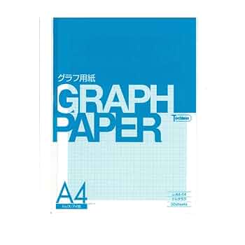 おさやページ Amazon | SAKAEテクニカルペーパー グラフ用紙 A4 1mm 方眼 ト