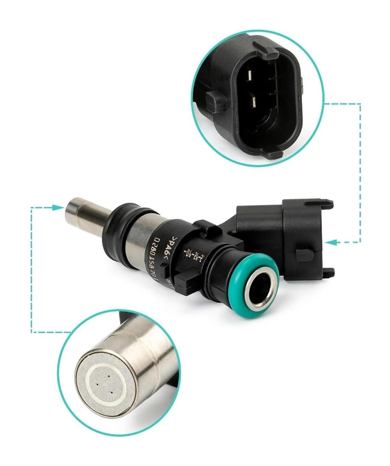 Iniettore Carburante Auto Per Isuzu Per Fuso Per Mins Per Volvo Truck 12V Per Sistema SCR 0-280-158-701 Ugello Iniettore Di Alimentazione 0280158714 0280158701