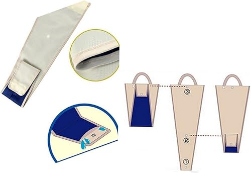 Miniatura 5 de Tianmei Soporte multifuncional para almacenamiento de paraguas para asiento trasero de coche, camión, bolsa organizadora impermeable suficiente para