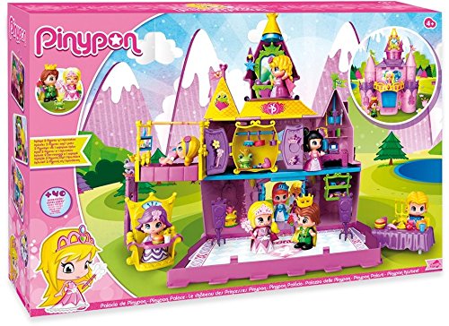 Pinypon - Palacio de Princesas y Hadas con Tres Figuras (Famosa 700011512)