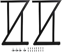 Vista 2 de Furniture Legs Table Legs,Stable and Study DIY Dining Tabel Legs Furniture Legs Desk Legs Rustic Decory Square Tube Industrial Table Legs