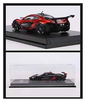レジン製 1/64 マクラーレンP1 1/64 LCD McLaren P1 (Blue) Diecast Car Model - LIVECARMODEL.com
