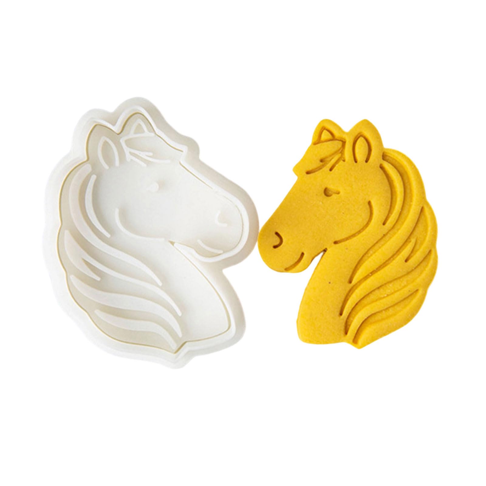 ATRYG Japanese Styles Horse Cookie Baking Cast for Baking Fun and Creative Diyer Biscuits Making Home Use