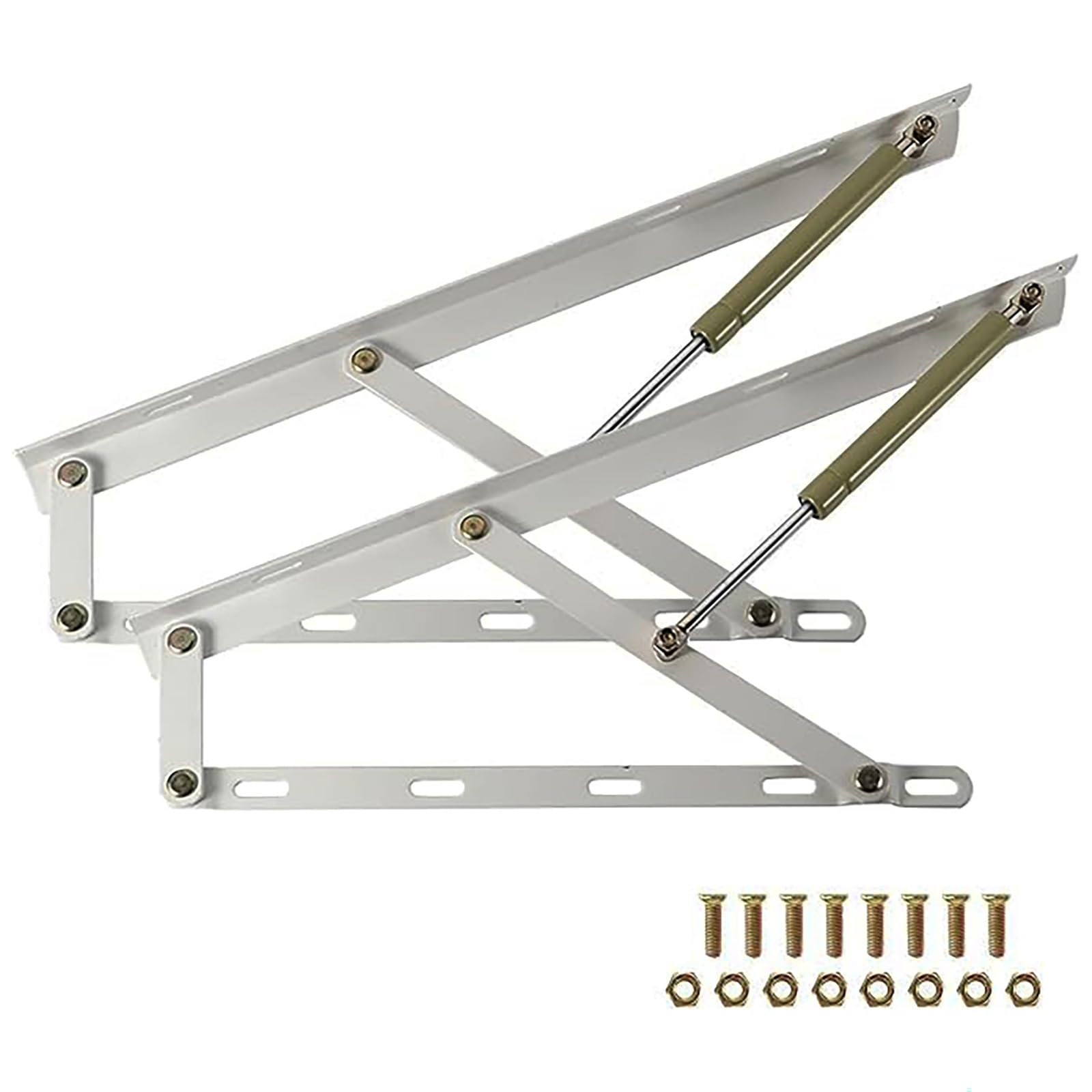DFGHNBVC Hydraulic Bed Lift Mechanism Set For Easy Mattress Access And Convenient Storage Solutions,White-900Mm