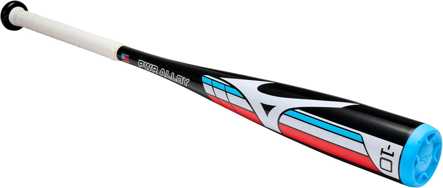 Mizuno Boys PWR Alloy - Big Barrel Youth USA Baseball Bat