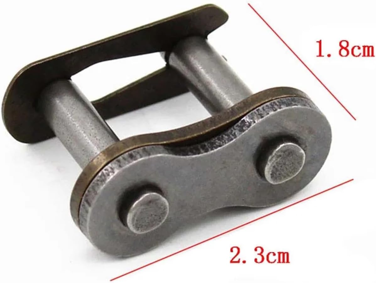 Chain Master Link 50pcs 428 Drive Chain Repair Master Connector Split Link for 50cc 70cc 90cc 110cc 125cc ATV Motorcycle Pocket Bike for Mini Bikes