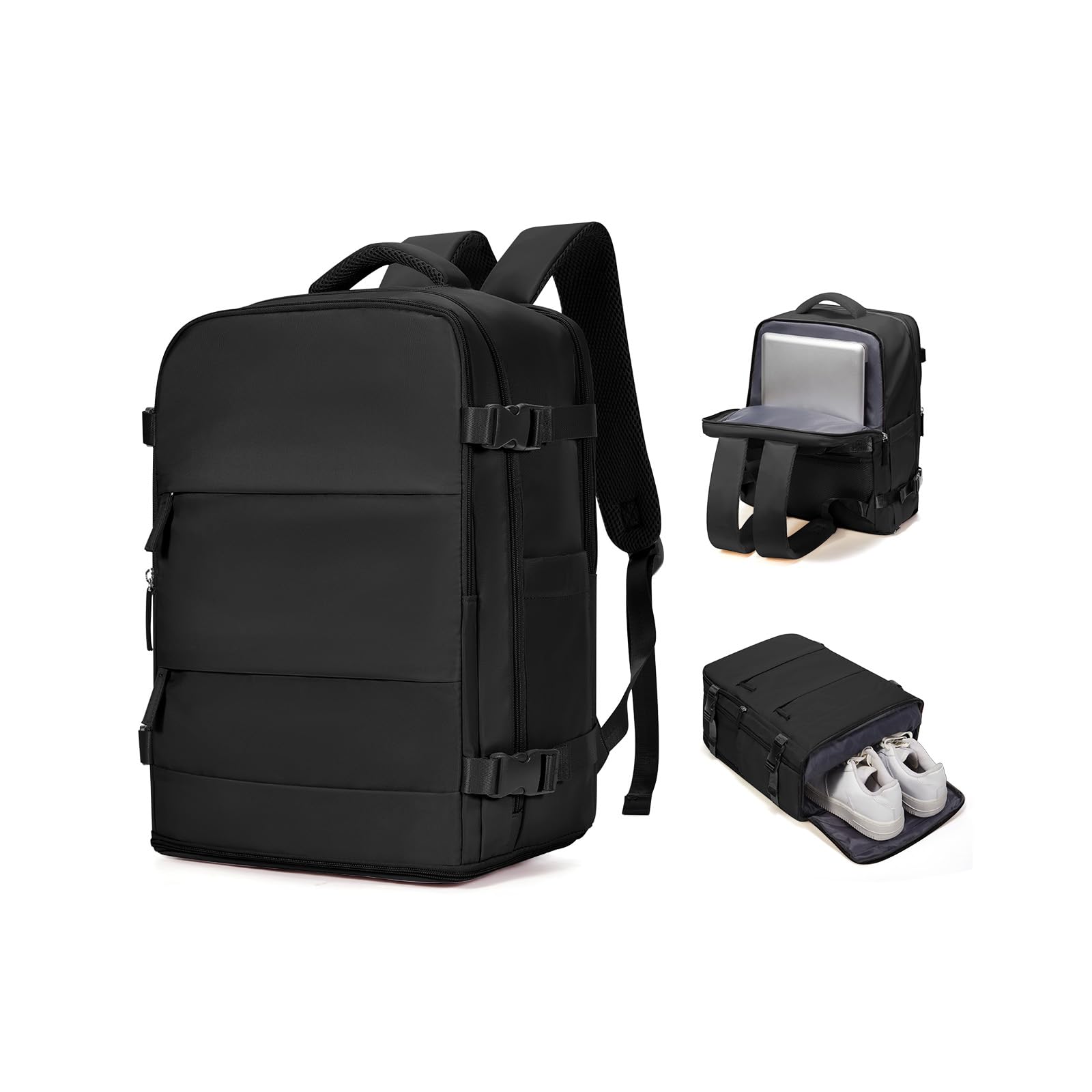 SZSYCN Zaino da Viaggio Aereo Cabina Ryanair 40x30x20 Wizzair Borse da Cabina per Ryanair 40x20x25 Bagaglio a Mano Easyjet 45x36x20 Zaino Multitasche Uomo Casual Borsa per Computer Portatile