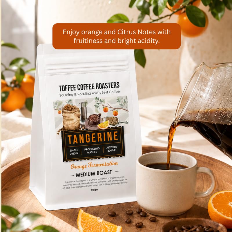 Image of Toffee Coffee Roasters | Whiskey Barrel Aged, Medium Dark Roast, 500 g | Grind: Whole Beans, Barrel Aged, 100% Arabica | Speciality Coffee | Freshly Roasted