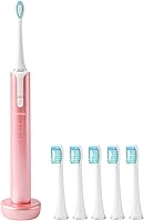 Vista 8 de Soniclean Lux Sonic - Cepillo de dientes para adultos, 6 cabezales de cepillo de dientes, recargable, automático, recambios, aguamarina