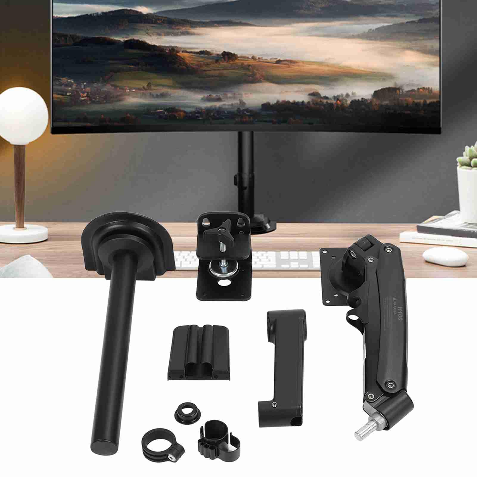 Brazo para Monitor de Computadora de Alta Resistencia, Ajustable