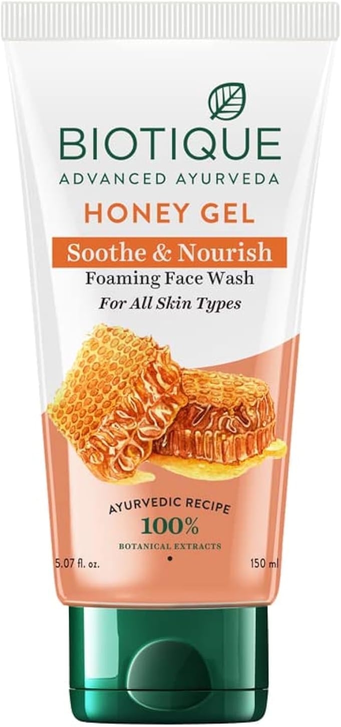 Biotique Bio Honey Gel Refreshing Foaming Face Wash, 150ml