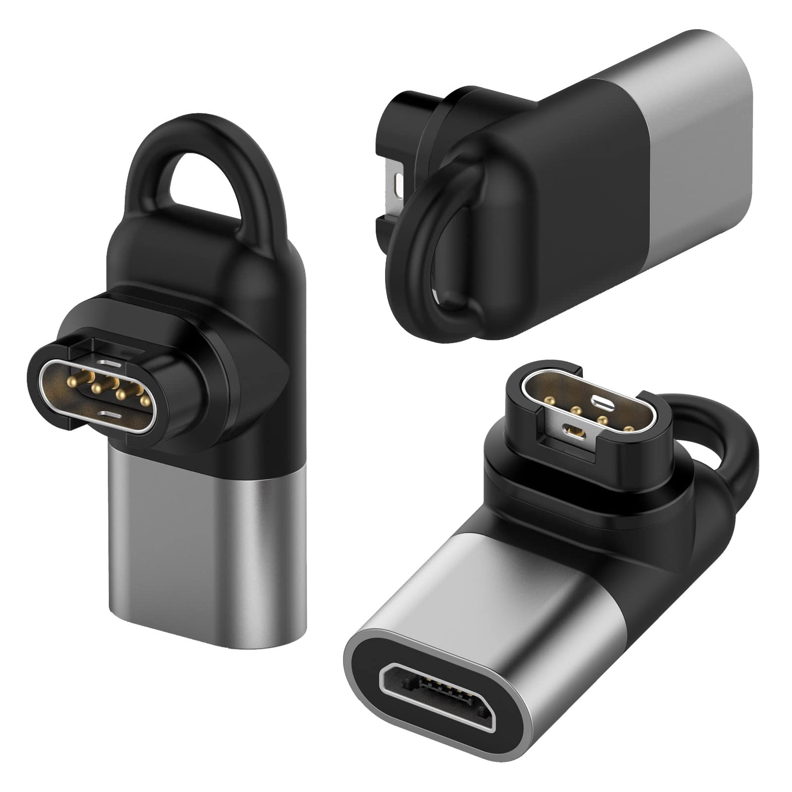 Miimall Adattatore Di Ricarica Micro USB Per Garmin – Convertitore Compatto Per Fenix 7/6/5, Forerunner 955, Instinct 2, Venu E Altri - 3