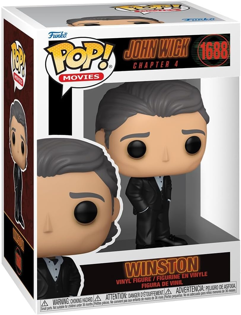 新品　Funko POP! ジョン・ウィック シリーズ 4体セット　オマケ付き Amazon.com: POP Movie: John Wick Chapter 4 - Winston Funko Vinyl