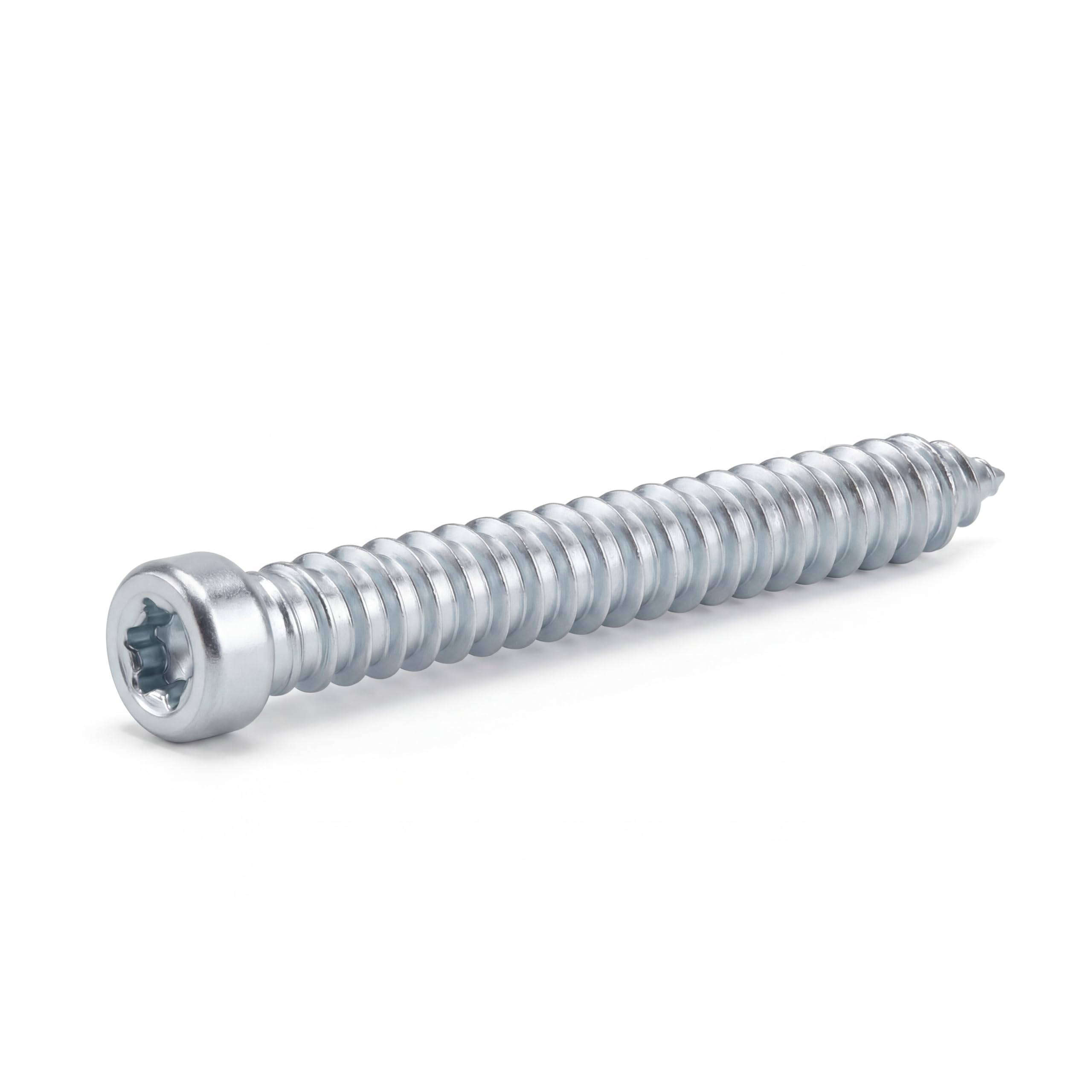 Tornillos para engarzado de cabeza cilíndrica 7.5x212 mm, acero galvanizado, huella Torx, fijación directa - (100pcs)
