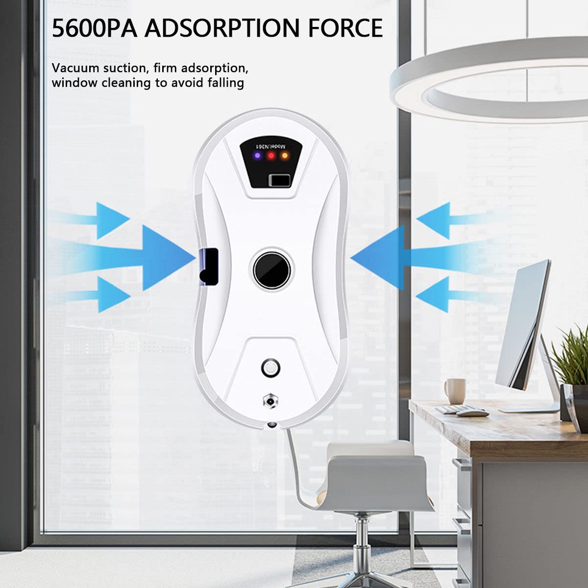 Robot do czyszczenia okien, automatyczny robot do czyszczenia okien z 10 ściereczkami, do wysokich sufitów z oknami, czyszczenie szkła na zewnątrz w pomieszczeniach