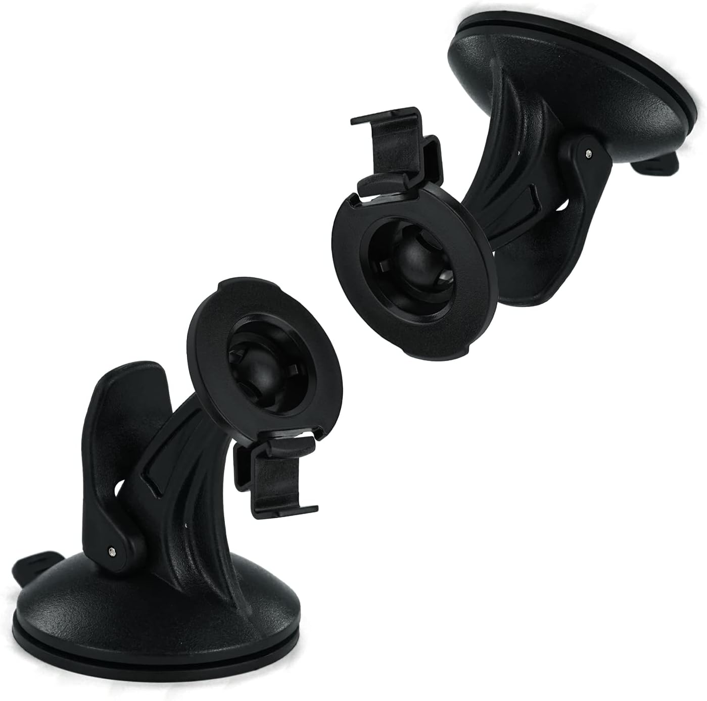 BOROLA Car Windshield Suction Cup Mount Holder Cradle Compatible for Garmin Nuvi 52 Garmin Nuvi 42 42LM 44 44LM 52 52LM 54 55 65 2457LMT 2497LMT 2577LT 2597LM 2597LMT 2558LMTHD 2598LMTHD GPS(2 Pcs)
