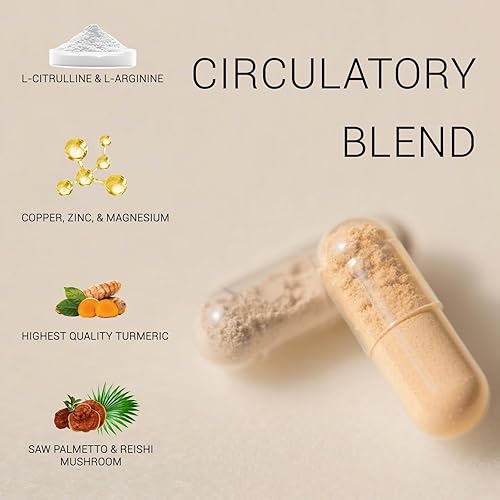 Miniatura 6 de Suplemento de apoyo para la salud de la próstata  Saw Palmetto, cúrcuma, L-Arginina, L-Citrulina  Combo de 180 cápsulas (1)