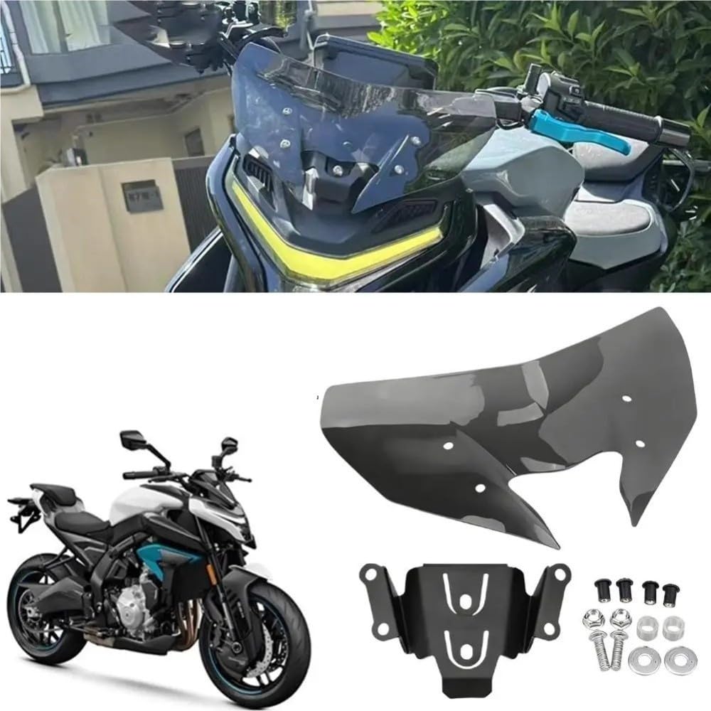 Dla CFMOTO 675NK 2025 Deflektor Szyby Motocykla Szyba Motocyklowa