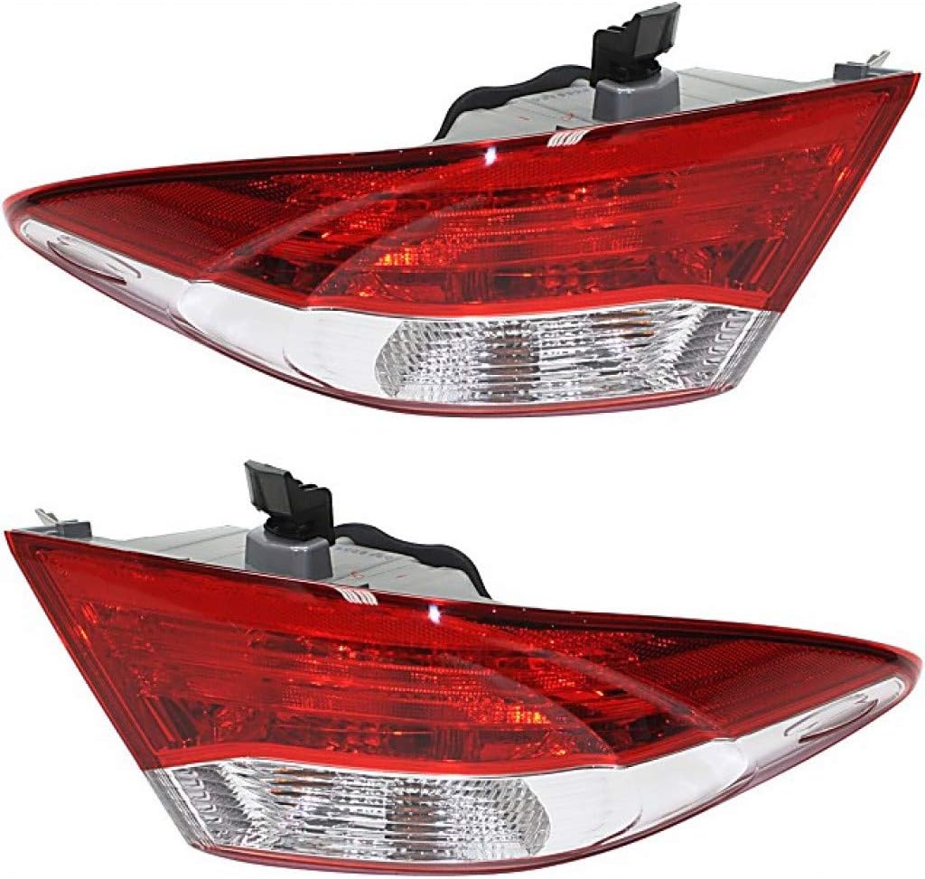 For Toyota Camry Tail Light 2015 2016 2017 Passenger Side Bulbs Included DOT Certified TO2805121-81550-06640 | HYBRID