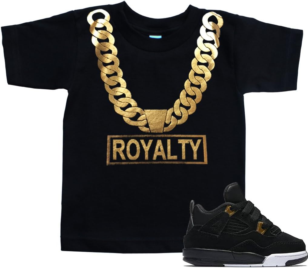 FTD Apparel Toddler's Gold Chain Royalty T Shirt